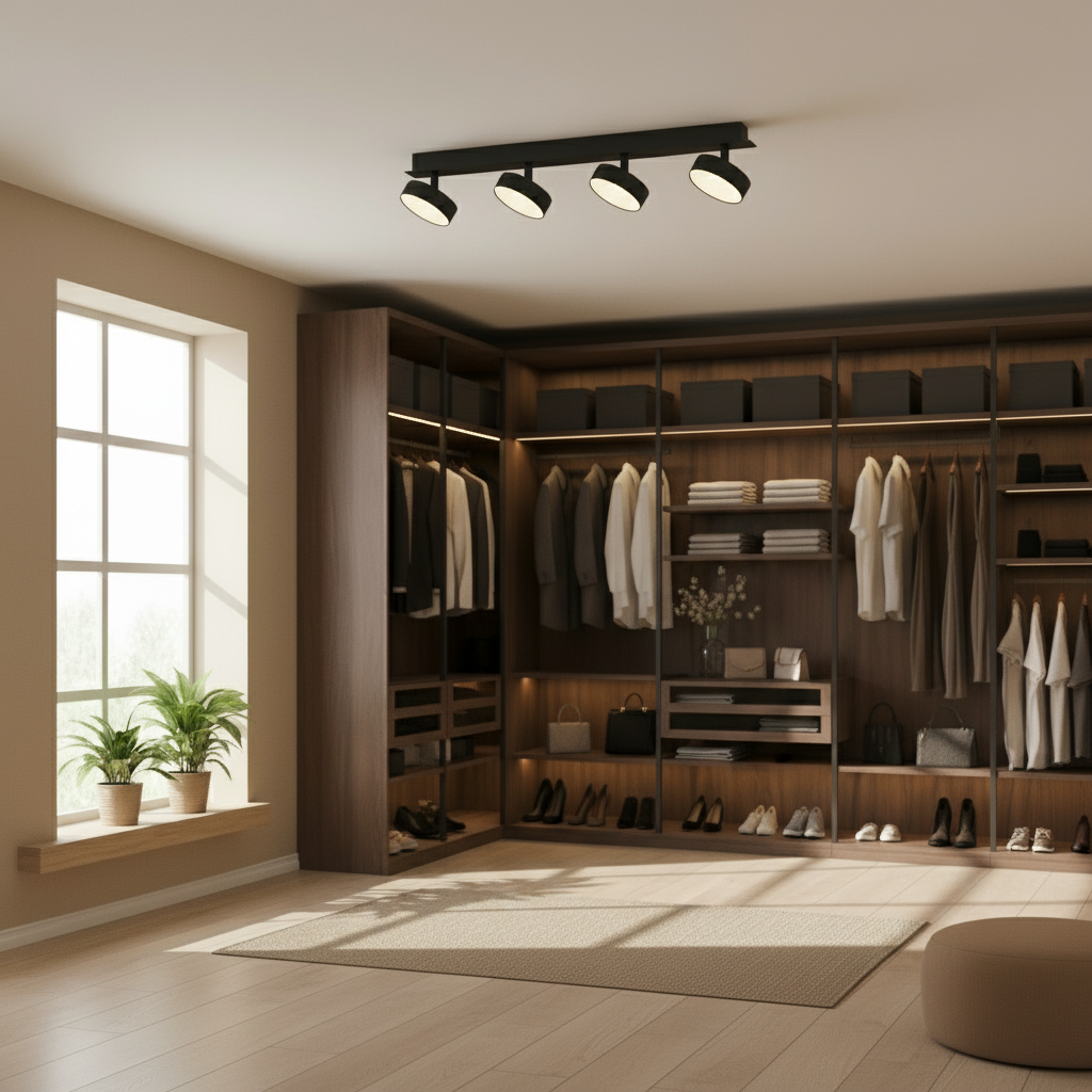 Sıva Üstü Dörtlü Dekoratif Led Spot LS-2030